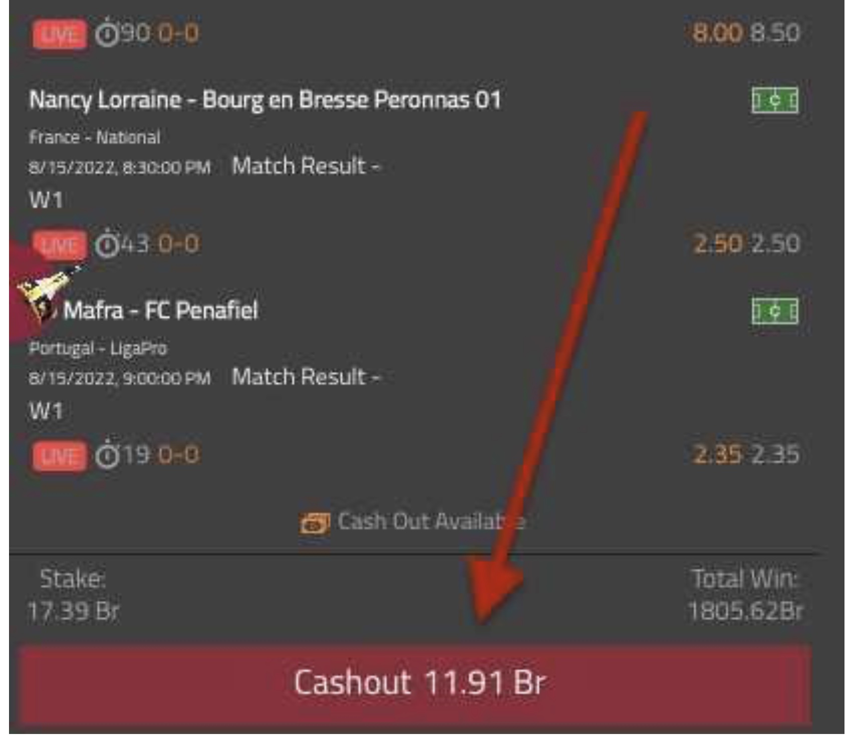 Harifsport Cashback